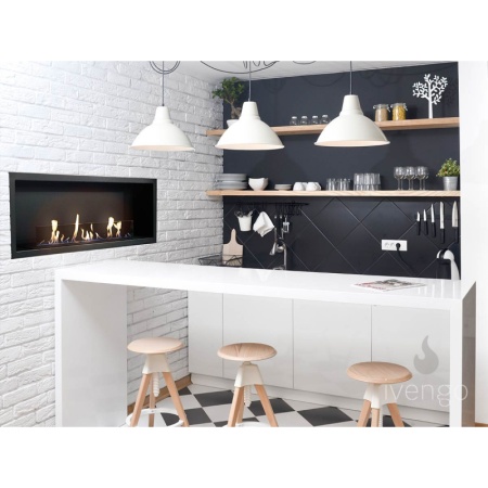 Биокамин IVENGO SLIM 1400х500 по цене 115 038 руб.