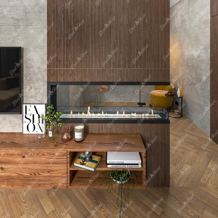 Биокамин торцевой SteelHeat Leader 1400 по цене 50 820 руб.