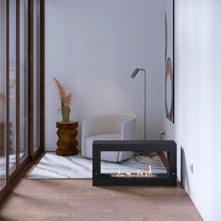 Биокамин SteelHeat WALL FRAME ONE 900 черный, стекло Биокамин SteelHeat WALL FRAME ONE 900 черный, стекло по цене 52 290 руб.
