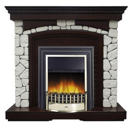 Glasgow белый (темный дуб)+Cheriton Log