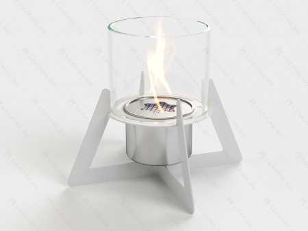 Настольный биокамин Lux Fire "Альфа" (белый) по цене 9 922 руб.